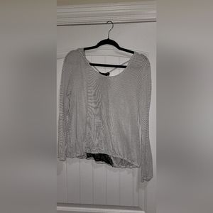 Jessica Simpson Long Sleeve Tee - Gently Worn - Large SUPER CUTE!!